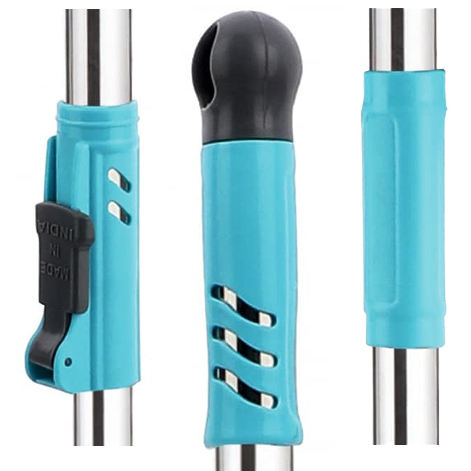 1159 Heavy Duty Microfiber Spin Mop with Plastic Bucket (Multicolour) - SkyShopy 1159 Heavy Duty Microfiber Spin Mop with Plastic Bucket (Multicolour) - SkyShopy